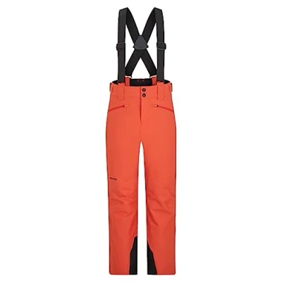 Afbeelding van Ziener AXI Skibroek voor kinderen, sneeuwbroek, waterdicht, winddicht, warm, burnt oranje, 104