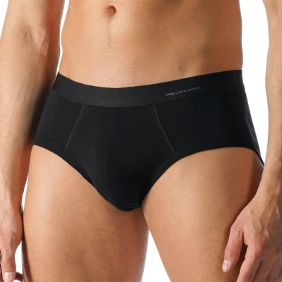 Afbeelding van mey Unterhose Serie Casual Cotton Slip, Heren, Maat: 48, Schwarz