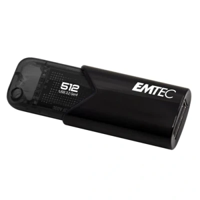 Afbeelding van Emtec B110 Click Easy 3.2 512GB USB Type A Gen 2 (3.1 2) zwart