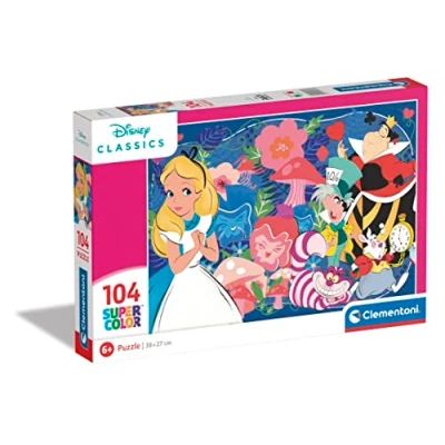 Afbeelding van Clementoni Legpuzzel Alice in Wonderland, 104st.