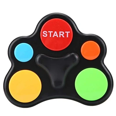 Afbeelding van Memory Training Game, Kids Electronic Game Plastic Interaction Intelligent Music Light Educational Brain Teaser for Boys Girls[Anomaly Single Hand]
