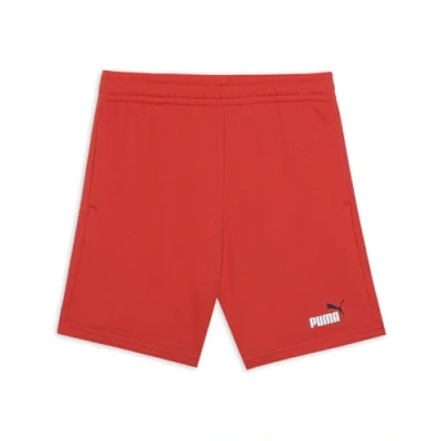 Afbeelding van Puma, Jongens, Sportbroek, ESS 2 KLEUR Nr. 1 Logo Korte broek TR B (152), Rood, 152