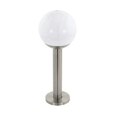 Afbeelding van EGLO NISIA C Sokkellamp voor buiten Roestvrijstaal E27 LED 9W