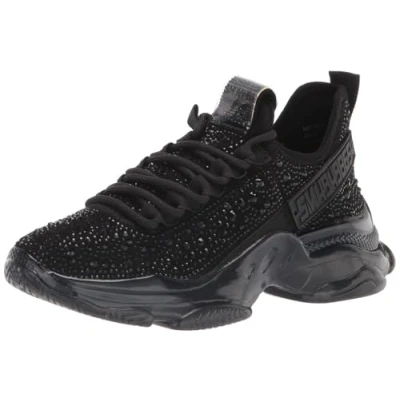 Afbeelding van Steve Madden Maxima Sneaker voor dames, Zwart, 36 EU