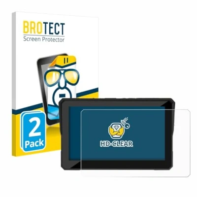 Afbeelding van BROTECT Screenprotector voor Carpuride W502H 5&quot; Folie Beschermfolie transparant (2 Stuks)
