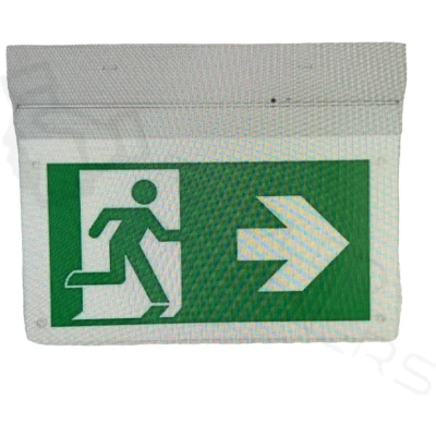 Afbeelding van Sanders Noodverlichting LED opbouw plafond / wandmontage IP20 incl. 4 pictogrammen