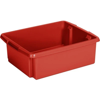 Afbeelding van SUNWARE Nesta Box (Zonder Deksel) 17 liter 45,5 x 36 14,5cm rood