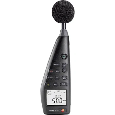 Afbeelding van Testo 816 1 conform de nieuwe richtlijn IEC 61672 1, klasse 2