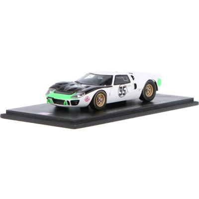 Afbeelding van Ford GT40 Mk2 Spark Modelauto 1:43 1966 Walt Hansgen / Mark Donohue Holman &amp; Moody US256 24H