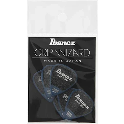 Afbeelding van Ibanez Sand Grip Plectrum Medium 0.80 mm 6 pack