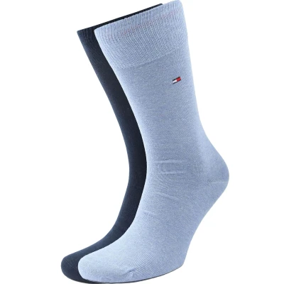 Afbeelding van Tommy Hilfiger Sokken 2P Men Classic Sock Blauw/Licht Maat 39/42 Heren