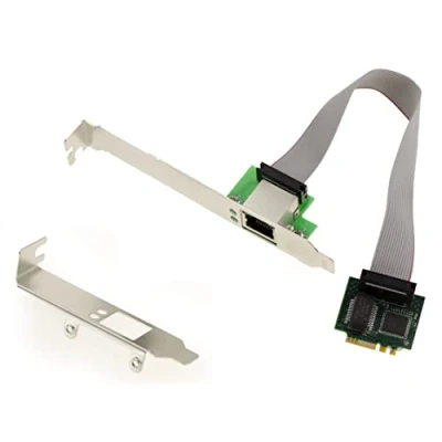 Afbeelding van KALEA INFORMATIQUE M2 M.2 NGFF E A Key Gigabit LAN Ethernet 10 100 1000 Mbps kaart met Intel I210 chipset