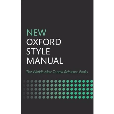 Afbeelding van NEW OXFORD STYLE MANUAL: The Wold&#039;s Most Trusted Reference Books