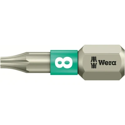 Afbeelding van Wera 1/4&quot; rvs torx bit t8 x 25mm