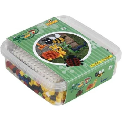 Afbeelding van Hama Doos Maxi Beads and Pegboards 600 Strijkkralen 8744