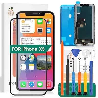 Afbeelding van Voor iPhone XS Lcd scherm Vervanging Screen Touch Sensor Montage Digitizer A2097, A1920, A2100, A2098 (Incel, Zwart)