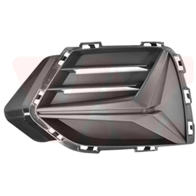 Afbeelding van VAN WEZEL 0372591 Bumper Grill Links voor AUDI: Q3 (F3B) 35 TFSI, TDI quattro, 45 TFSI 40 TDI, quattro