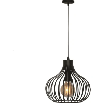 Afbeelding van Freelight Hanglamp Aglio 28 cm zwart