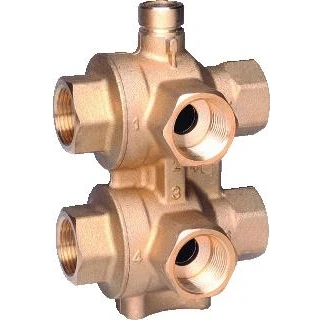 Afbeelding van Danfoss kogelafsluiter 6 weg DN20