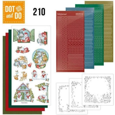 Afbeelding van Dot and Do 210 Yvonne Creations Christmas Home