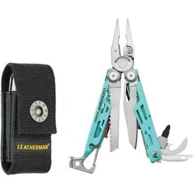 Afbeelding van Leatherman Signal® multitool 19 functies aqua kamperen