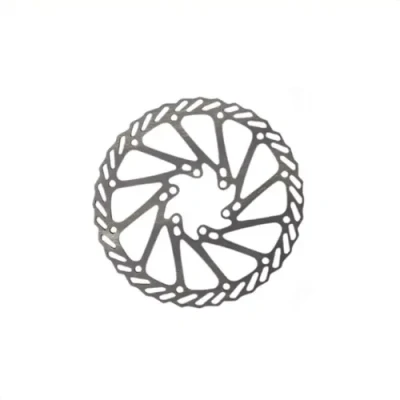 Afbeelding van Remschijf 160mm RVS Disk Rotor 6 gaats montage inclusief boutjes Zilver