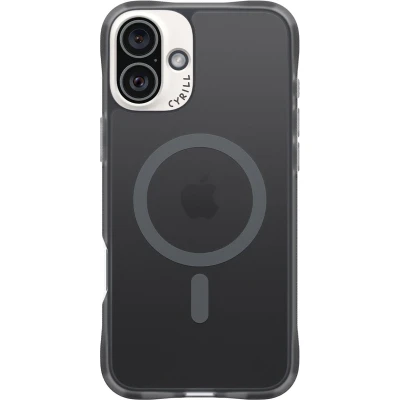 Afbeelding van CYRILL van Spigen UltraSheer Mag hoesje compatibel met iPhone 16 Plus (2024) Space Gray