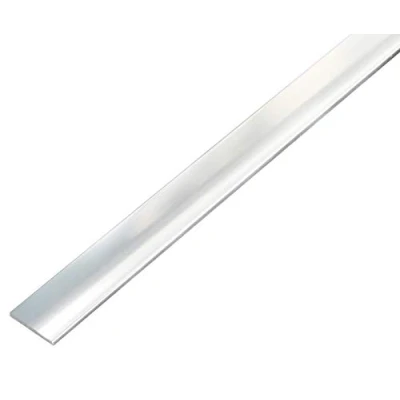 Afbeelding van Alberts Platte Stang Zelfklevend Aluminium 20x2mm 1m