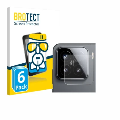 Afbeelding van BROTECT Screenprotector voor Xiaomi 15 (ALLEEN Camera Lens) Folie Beschermfolie Beschermglas transparant (6 Stuks)
