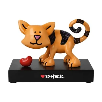 Afbeelding van Goebel Ed Heck Decoratief beeld / figuur Love Cat 17 Porselein kat 17cm
