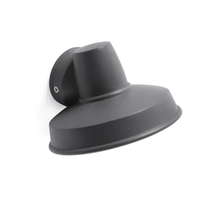 Afbeelding van FARO BARCELONA Buitenwandlamp Bronx, donkergrijs