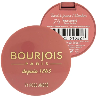 Afbeelding van Bourjois Little Round Pot Blusher 74 Rose Ambré 2,5 gram