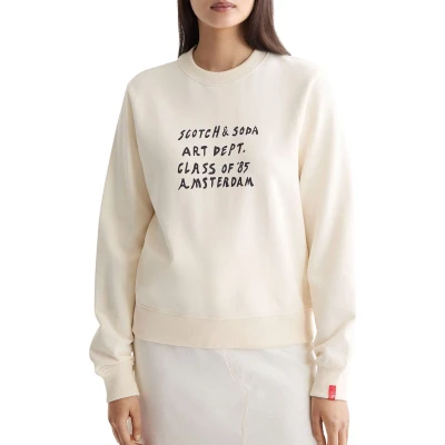Afbeelding van Scotch &amp; Soda Artwork Sweater Dames