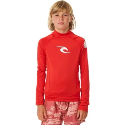 Afbeelding van Rip Curl Jongens Brand Wave UPF Long Sleeve Lycra Vest R