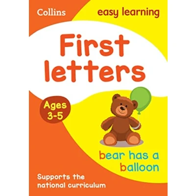 Afbeelding van Collins Easy Learning Preschool First Letters Ages 3 5: Ideal for Home