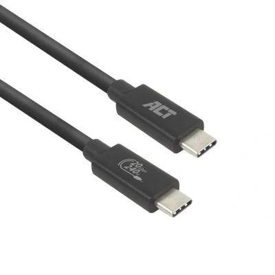 Afbeelding van ACT USB4 20Gbps 240W USB Type C kabel, IF gecertificeerd, 2 meter