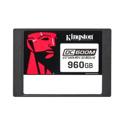 Afbeelding van Kingston Technology DC600M 2.5 960 GB SATA III 3D TLC NAND