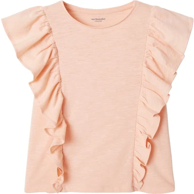 Afbeelding van Vertbaudet Meisjesshirt met ruches