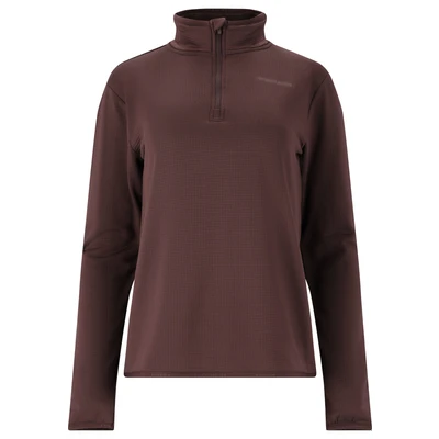 Afbeelding van Endurance Vironic Waffle Midlayer Longsleeve, Dames, Maat: 36, 4261 huckleberry