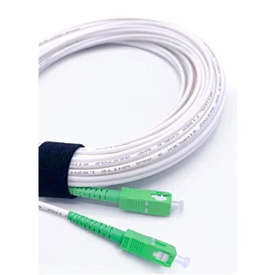 Afbeelding van Elfcam® Glasvezelkabel SC/APC naar Monomode, compatibel met Orange Livebox, SFR La Box Fibre en Bouygues Telecom Bbox (5 m)