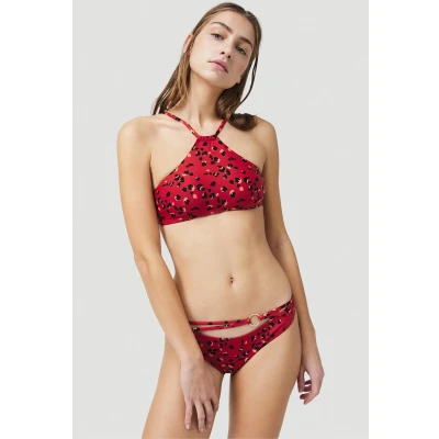 Afbeelding van O&#039;Neill Bikinitopje Cali Mix Crop Bikini Top Rood Aop 38