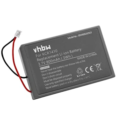 Afbeelding van vhbw Accu compatibel met Sony PS4 Dualshock V2 CUH ZCT2, ZCT2H, ZCT2J controller (800mAh, 3,7V, Li Ion)