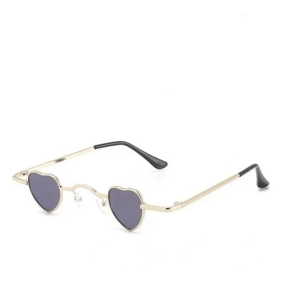 Afbeelding van Kleine Hartjes Lens Zonnebril Unisex Zwart