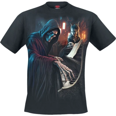 Afbeelding van Spiral Midnight Blues Mens Tshirt L Zwart
