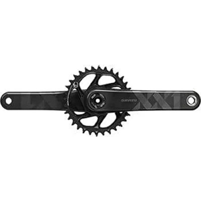 Afbeelding van SRAM crankstel XX1 Eagle 170mm, 34T DM, zwart, Boost 148 zonder DUB binnenlagers, 00.6118.526.007 crank, 175mm, 32T, standaard variant