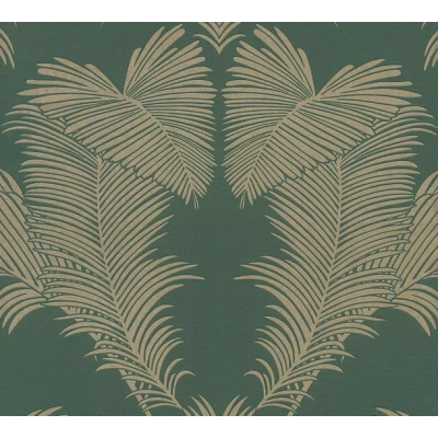 Afbeelding van AS Creation Trendwall 2 37959 5 379595 Groen Palmblad / Goud