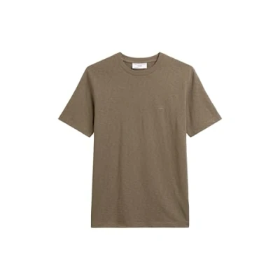 Afbeelding van Marc O&#039;Polo Denim LOGO Print Tshirt basic, Heren, Maat: XXL, Deep creek