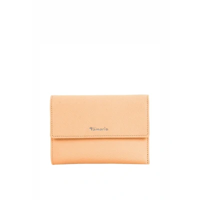 Afbeelding van Tamaris Leren Portemonnee Amanda Wallet Apricot Abrikoos