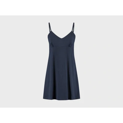 Afbeelding van Yumeko slipdress jersey midnight blauw l