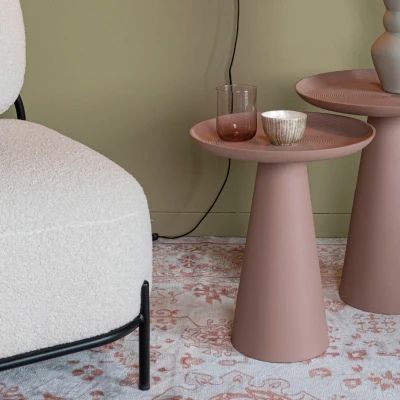 Afbeelding van Maison Bobby Bijzettafel Ringar Medium Roze